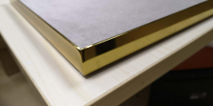 Display props stainless steel metal